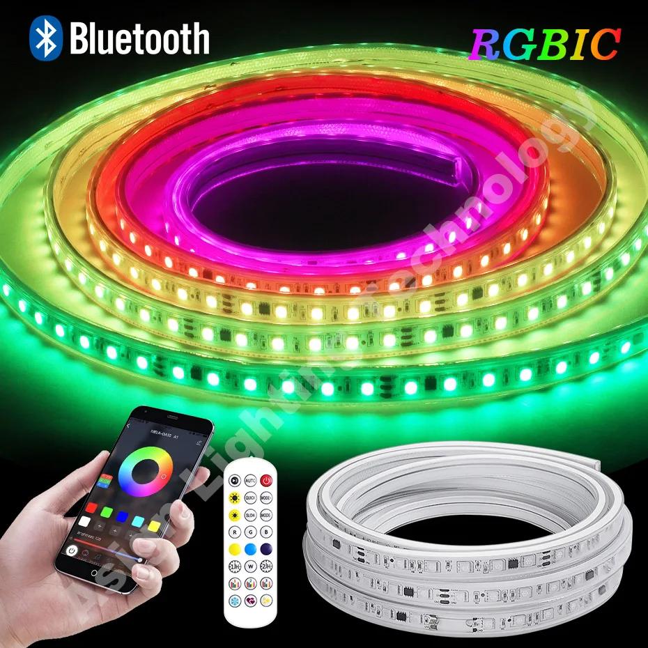 پ  RGBIC LED Ʈ , Ʈ  , , IP67  LED , 110V, 220V, 1-50m
